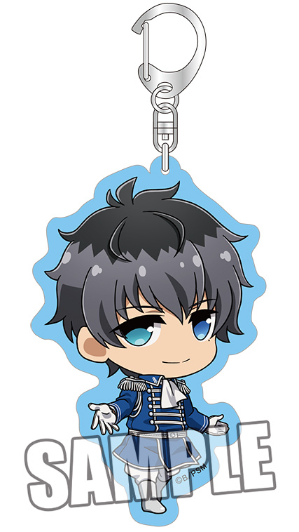 The Idolm Ster Sidem 亞加力膠匙扣鷹城恭二 1盒2件 アイドルマスターsidem アクリルキーホルダー鷹城恭二 動漫產品 匙扣及掛繩