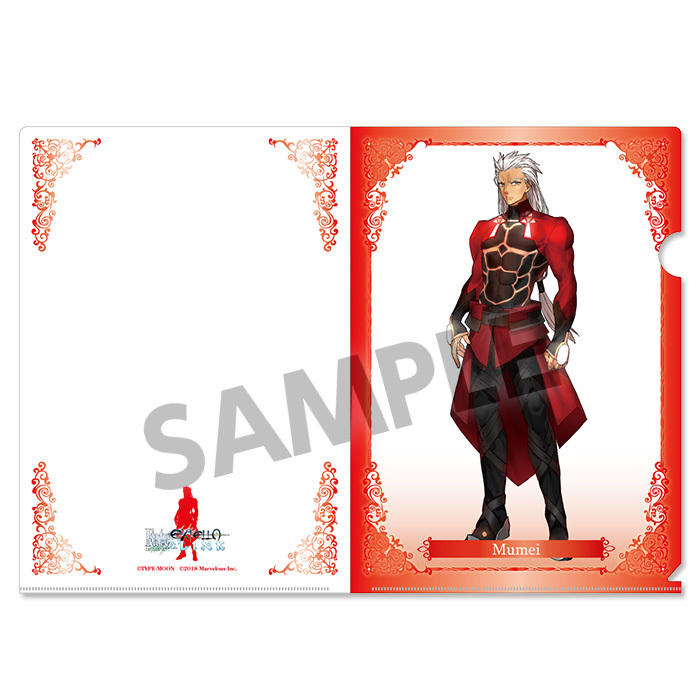 Fate Extella Link 透明file 無銘 1盒6件 Fate Extella Link クリアファイル無銘 動漫產品 文具