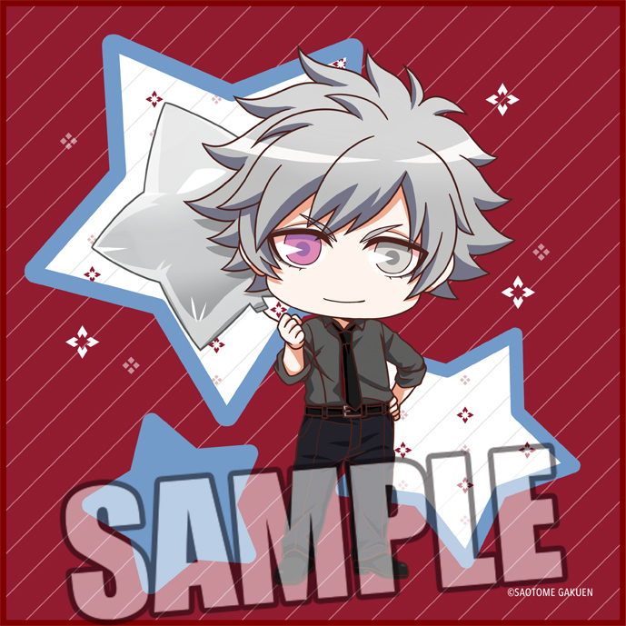 歌之王子殿下 超細纖維迷你毛巾 Star Balloon 小小角色ver 黒崎蘭丸 1盒3件 うたの プリンスさまっ マイクロファイバーミニタオル Star Balloon ちびキャラver 黒崎蘭丸 動漫產品 生活精品