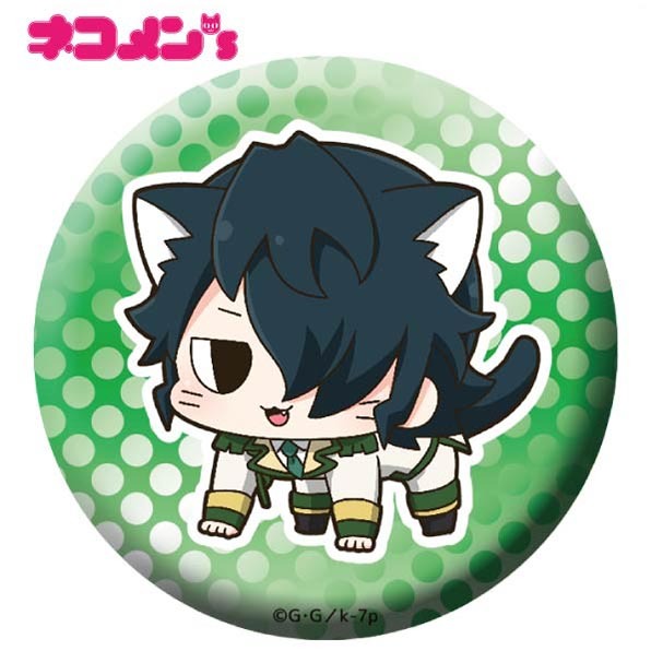 K Seven Stories 番外短片the Idol K Nekomens 襟章比水流 1盒3件 K Seven Stories ザ アイドルk ネコメンズ缶バッジ比水流 動漫產品 襟章