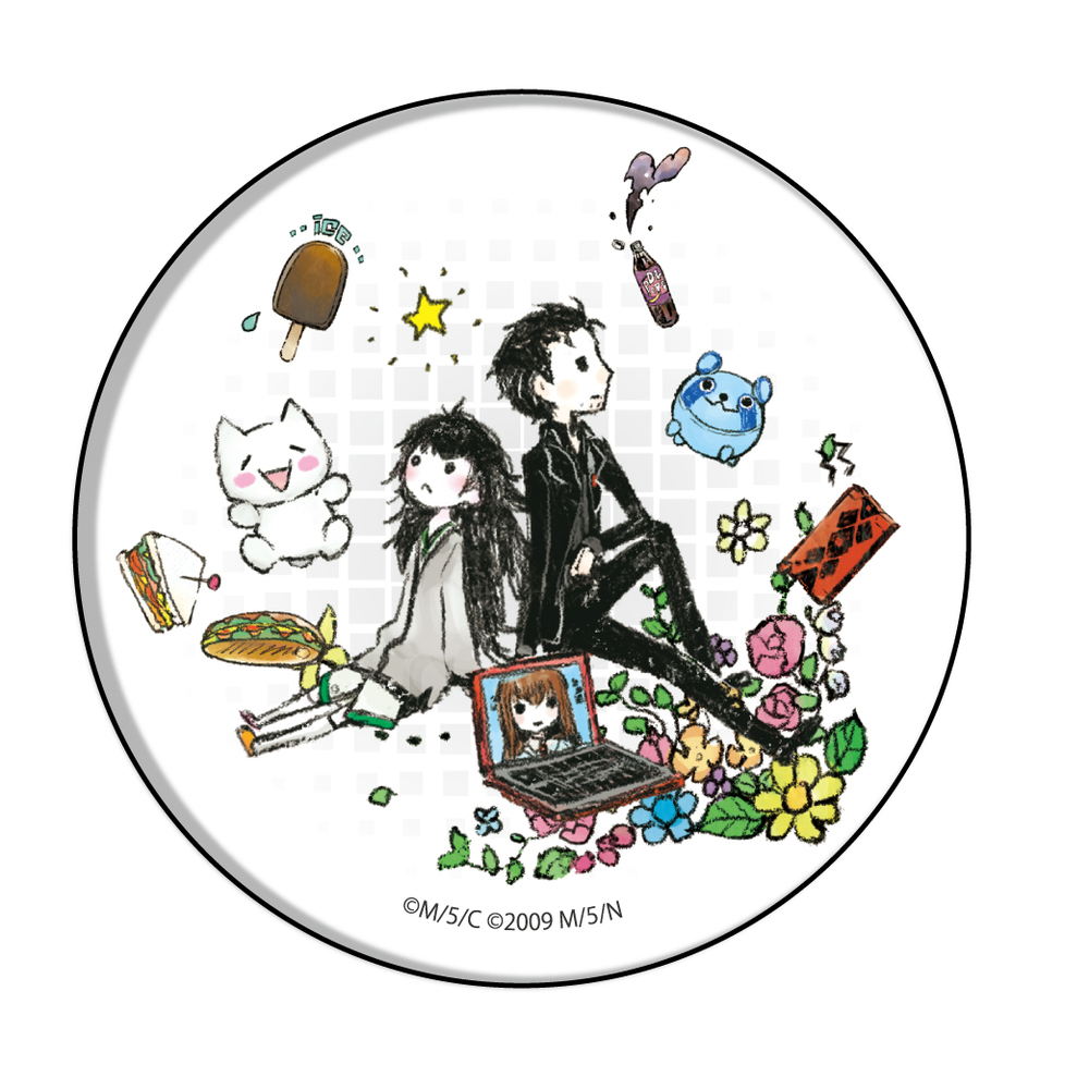 襟章steins Gate 0 06 岡部倫太郎 比屋定真帆 牧瀨紅莉栖 Graff Art 野餐ver 缶バッジsteins Gate 0 06 岡部倫太郎 比屋定真帆 牧瀬紅莉栖 グラフアートピクニックver 動漫產品