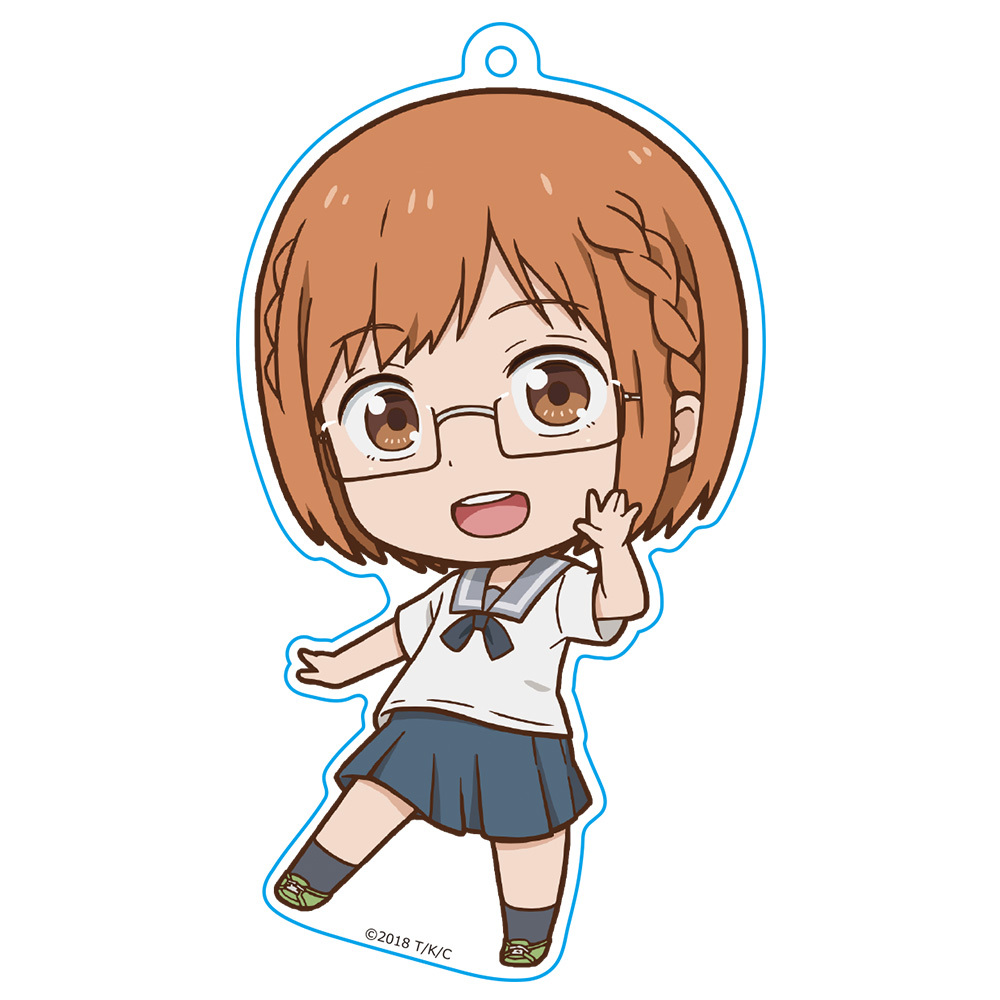 千緒的通學路puni Colle 匙扣三谷裳千緒 1盒2件 ちおちゃんの通学路ぷにこれ キーホルダー三谷裳ちお 動漫產品 匙扣及掛繩