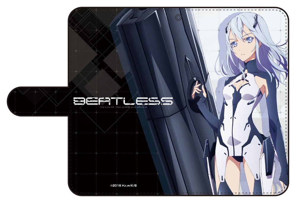 沒有心跳的少女 智慧型電話掀蓋手機套 Beatless ビートレス フリップスマートフォンカバー 動漫產品 卡片及電話配件