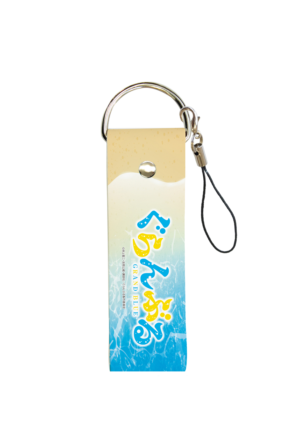 大型皮製掛飾碧藍之海01 古手川千紗sd ビッグレザーストラップぐらんぶる01 古手川千紗sd 動漫產品 匙扣及掛繩