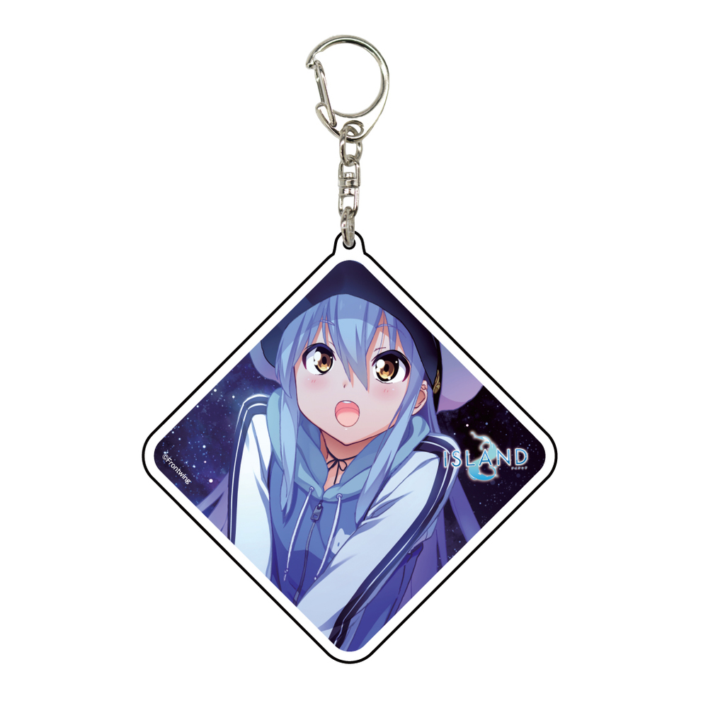 Deka亞加力膠匙扣island 01 御原凛音 デカアクリルキーホルダーisland 01 御原凛音 動漫產品 匙扣及掛繩