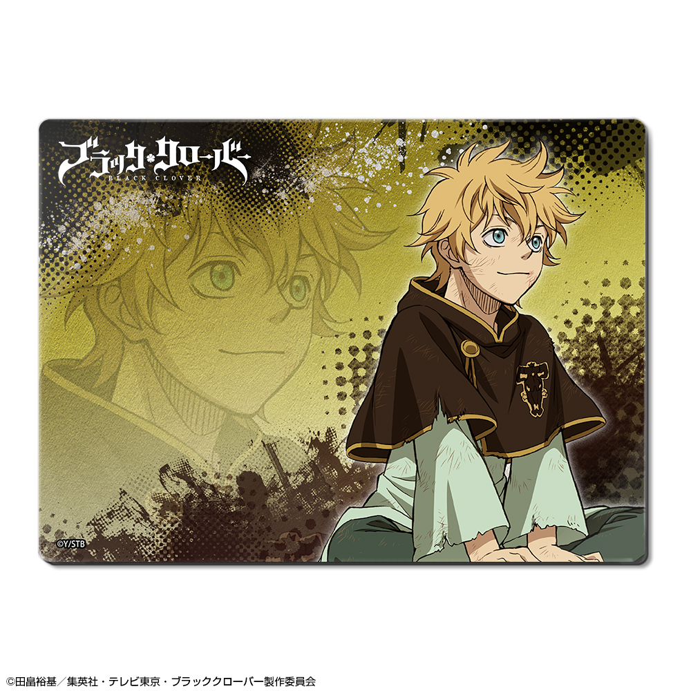 黑色五葉草 滑鼠墊 設計06 拉克 鮑爾提亞 1盒3件 ブラッククローバー マウスパッド デザイン06 ラック ボルティア 動漫產品 文具