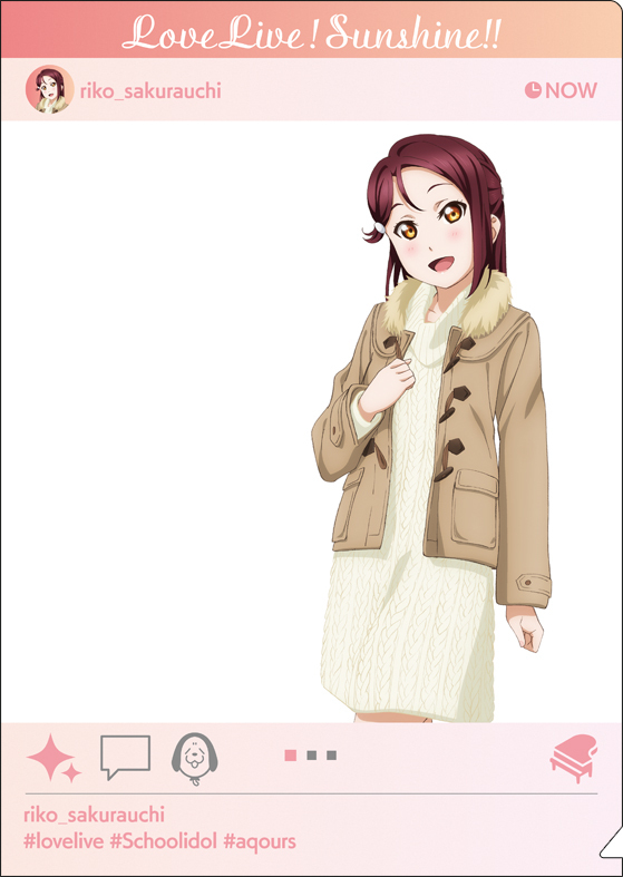 Love Live Sunshine 透明file 櫻內梨子便服 1盒5件 ラブライブ サンシャイン 透けクリアファイル桜内梨子私服 動漫產品 文具