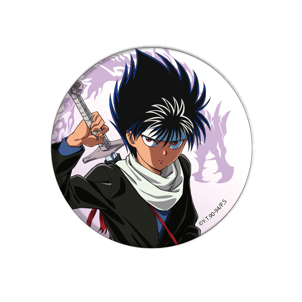 襟章幽 遊 白書02 飛影 1盒3件 缶バッジ幽 遊 白書02 飛影 動漫產品 襟章