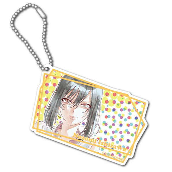 羽球戰爭 亞加力膠匙扣石澤望 1盒2件 はねバド アクリルキーホルダー石澤望 動漫產品 匙扣及掛繩