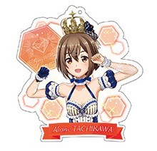 心跳偶像亞加力膠匙扣立川朱音 1盒2件 ときめきアイドルアクリルキーホルダー立川朱音 動漫產品 匙扣及掛繩