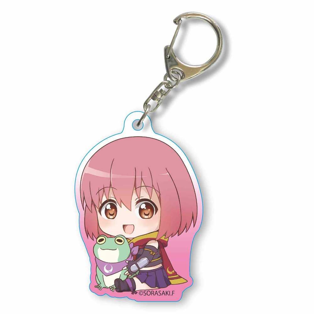 Release The Spyce Gyugyutto 亞加力膠匙扣源桃 1盒3件 Release The Spyce ぎゅぎゅっとアクリルキーホルダー源モモ 動漫產品 匙扣及掛繩