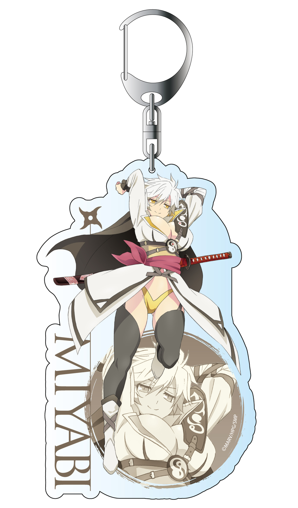 閃亂神樂shinovi Master 東京妖魔篇 Deka匙扣雅緋 閃乱カグラshinovi Master 東京妖魔篇 デカキーホルダー雅緋 動漫產品 匙扣及掛繩